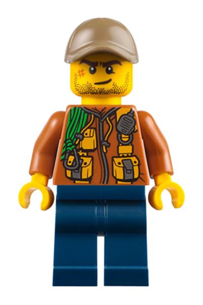 City Jungle Explorer Minifigure - cty0795