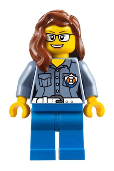 Coast Guard ATV Driver Minifigure - cty0809