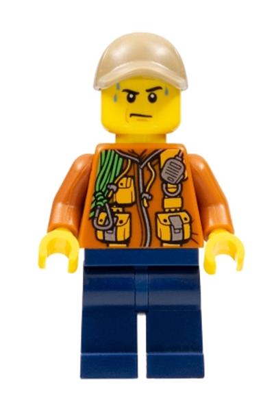 City Jungle Explorer Minifigure - cty0823