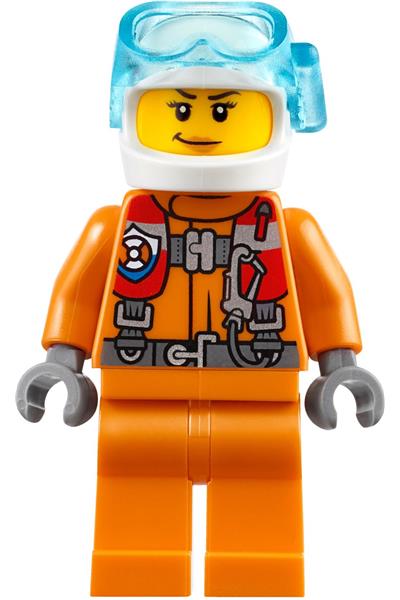 Coast Guard Rescuer  Minifigure - cty0826