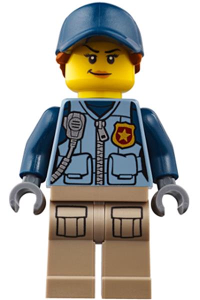 Mountain Police Officer Minifigure - cty0869