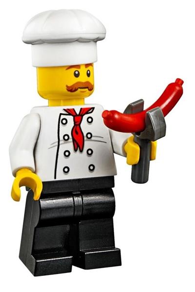 Hot Dog Chef Minifigure - cty0878