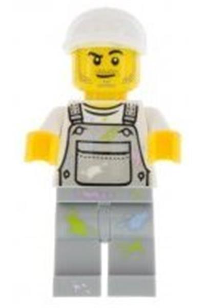 Painter Minifigure - cty0897