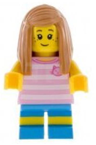 Hiker Girl Child Minifigure - cty0907