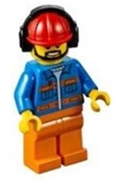 Airport Flagman Minifigure [cty0949] - Juniors