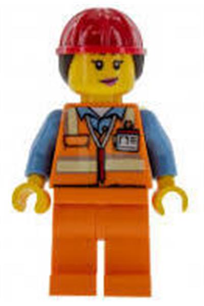 Airport Luggage Handler Minifigure [cty0950] - Juniors