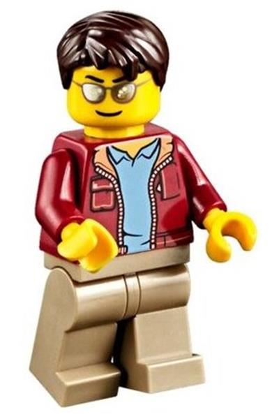 Truck Driver Minifigure - cty0985