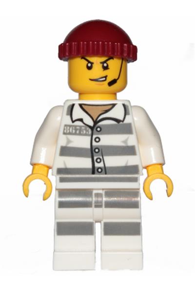 Jail Prisoner Minifigure - cty0988