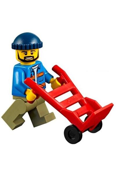 Dock Worker Minifigure - cty0996