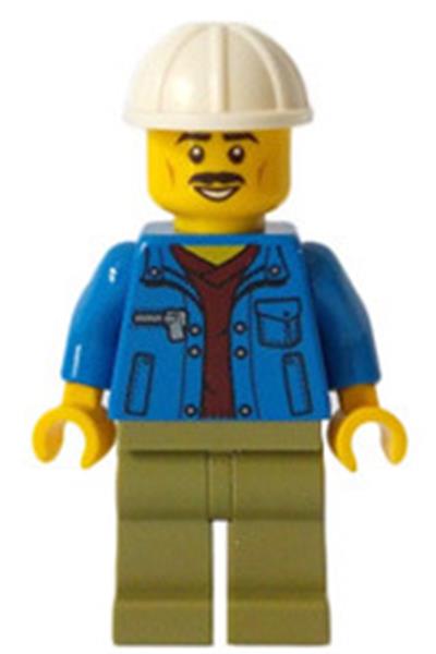 Truck Driver Minifigure - cty1050