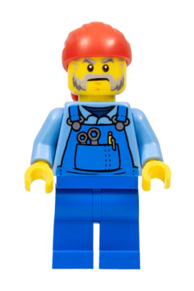 Tow Truck Driver Minifigure - cty1103