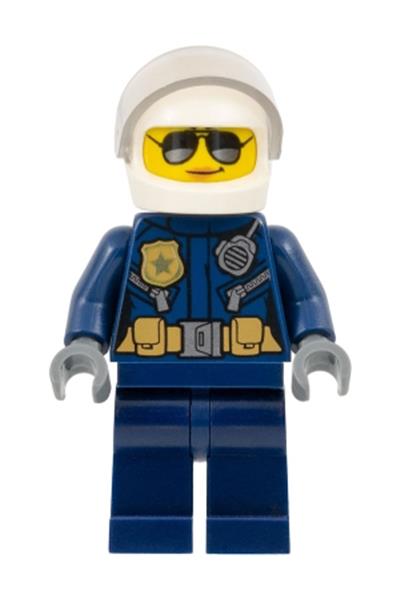 Motorcyclist Minifigure - cty1121