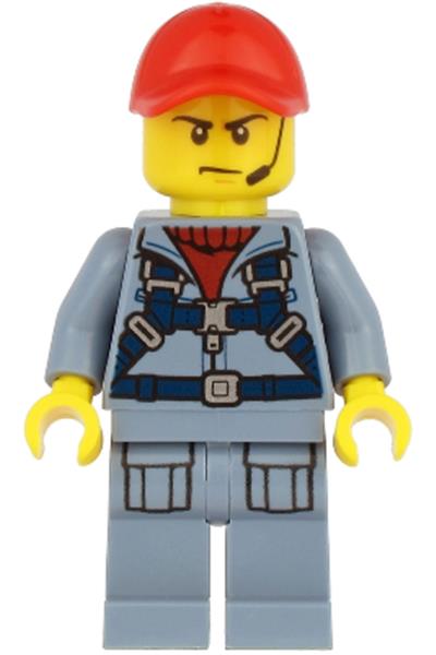 Ocean Submarine Pilot Minifigure - cty1168