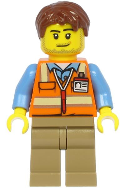 Air Traffic Controller Minifigure - cty1187