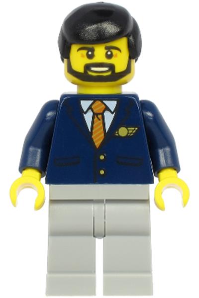 Steward Minifigure - cty1190