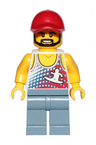 Skater Minifigure - cty1238