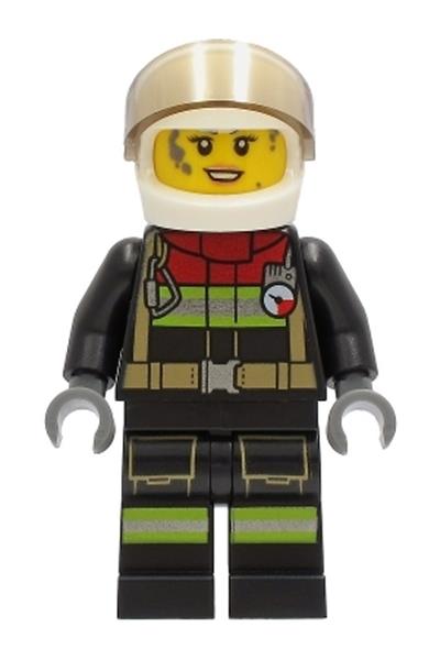 Firefighter Female Minifigure - cty1240