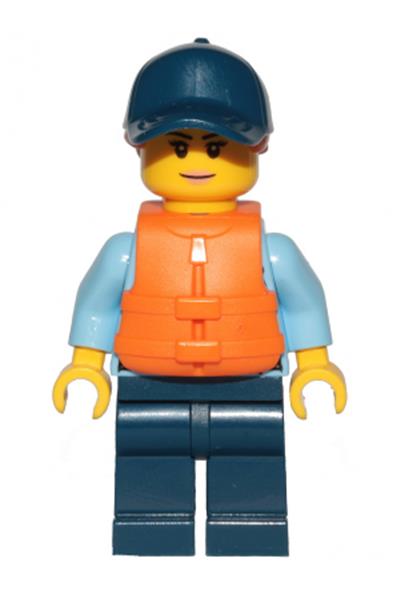 City Officer Female Minifigure - cty1263