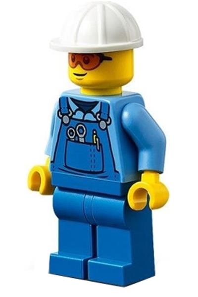 Roadwork Truck Driver Minifigure - cty1274