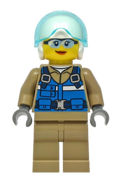Wildlife Rescue Pilot Minifigure - cty1296