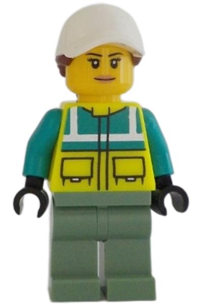 Ambulance Driver Minifigure - cty1349