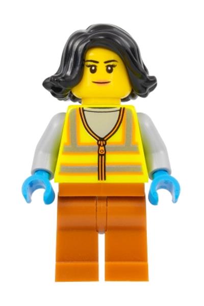 Recycling Worker Minifigure - cty1522