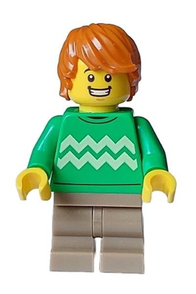 Boy - Bright Green Sweater [cty1582] - Creator