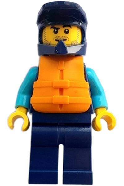 Water Scooter Driver Minifigure - cty1687
