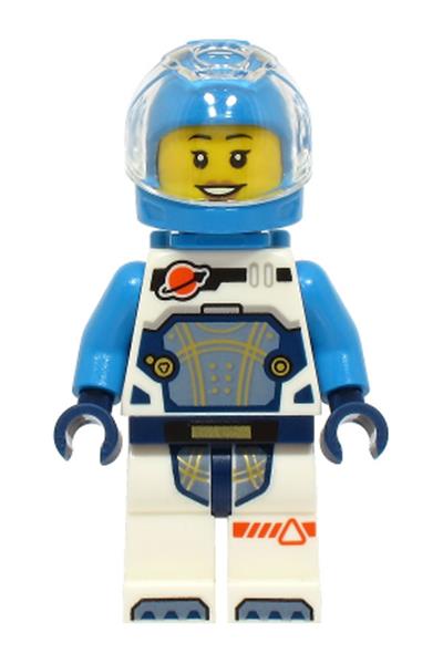 Astronaut Female Blue Minifigure - cty1707