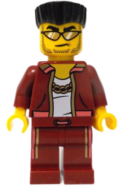 City Bandit Crook Male Minifigure - cty1738