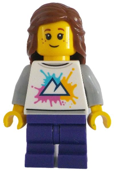 Tram Passenger Minifigure - cty1782