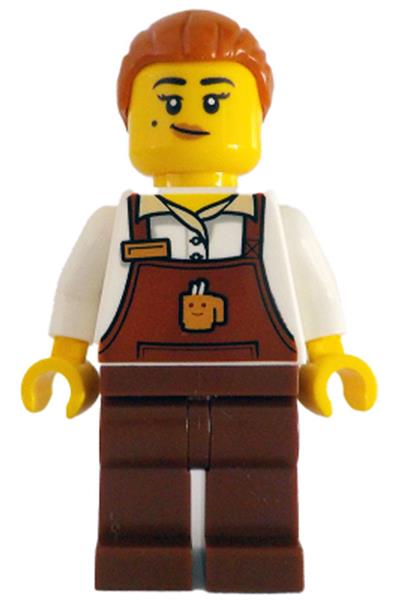 Barista Minifigure - cty1785