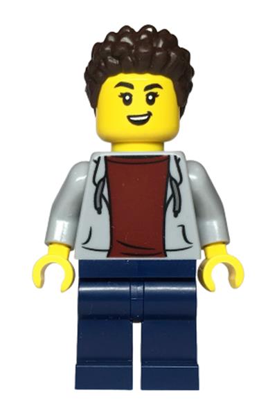Female Sports Car Driver Minifigure - cty1813