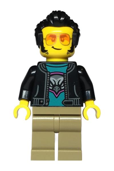 Male Sports Car Driver Minifigure - cty1814