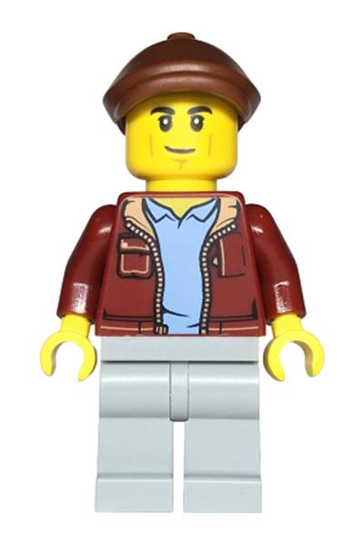Car Transporter Driver Minifigure - cty1815