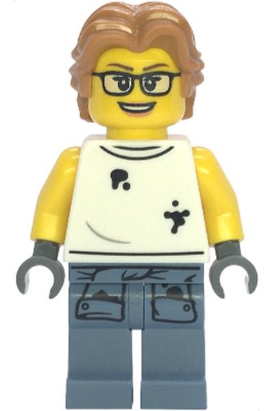 Scrapyard Worker Minifigure - cty1856