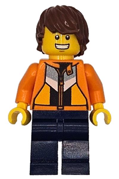 Soapbox Race Reporter Minifigure - cty1871