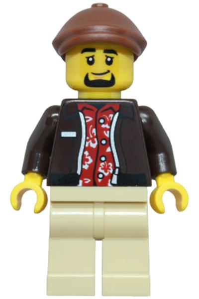 Taxi Driver Minifigure - cty1953