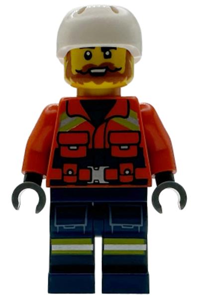 Coast Guard Male Minifigure - cty1956