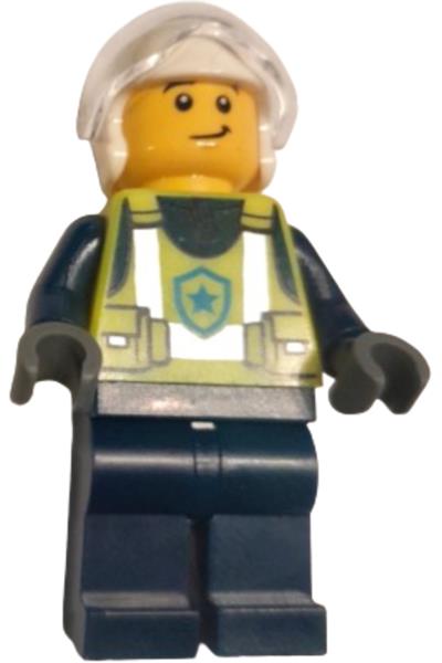 City Officer Male Minifigure - cty1967
