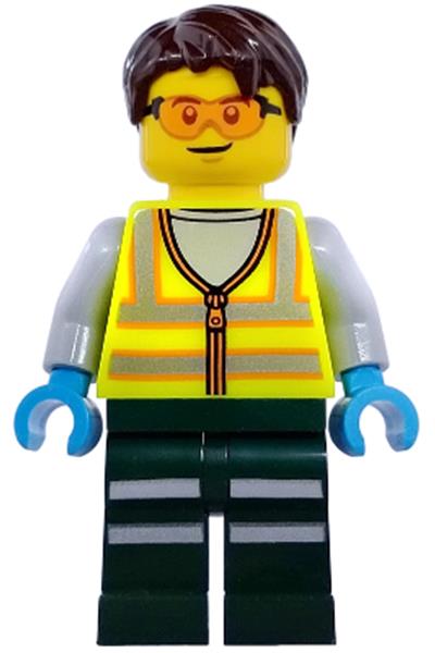 Service Truck Driver Minifigure - cty1973