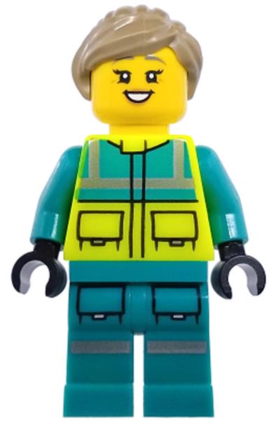 Female Paramedic Minifigure - cty1975