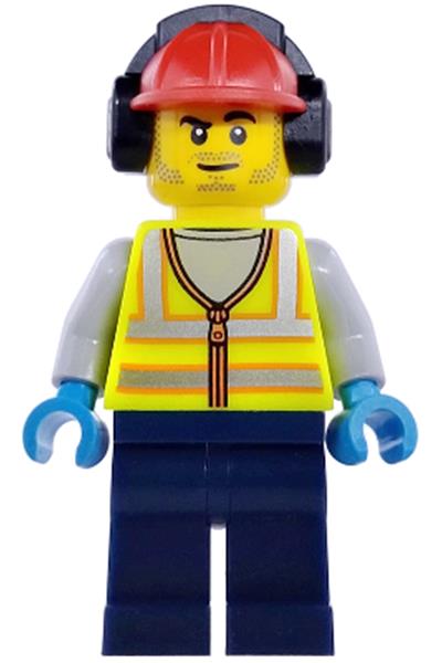 Airport Worker Minifigure - cty1976