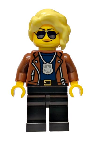 City Detective Female Minifigure - cty1988