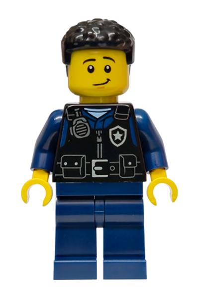 Male City Officer Minifigure - cty1989