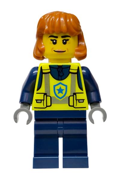 Female City Officer Minifigure - cty1990