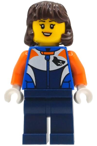 Female Bike Racer Minifigure - cty1997