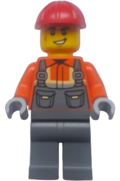 Construction Worker Minifigure - cty1998