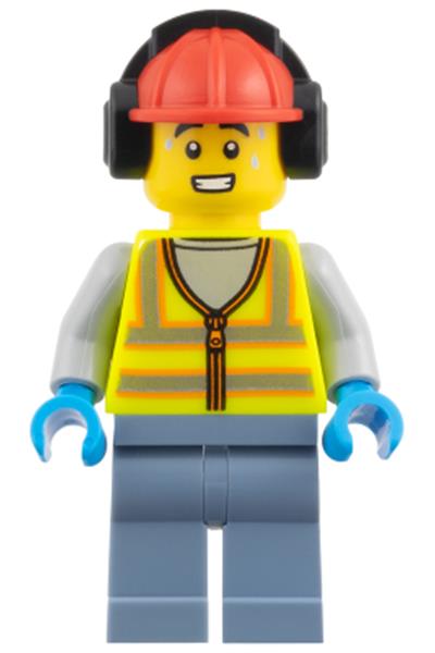 Airport Worker Minifigure - cty2007
