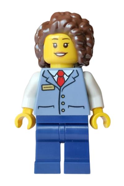 Female Streetcar Driver Minifigure - cty2011